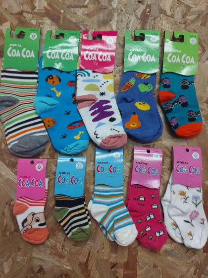 MEDIAS TENIS COACOA INFANTIL