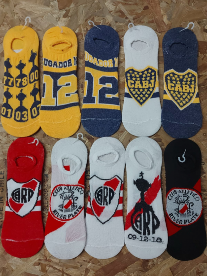 MEDIAS INVISIBLES ANIMADAS - BOCA/RIVER