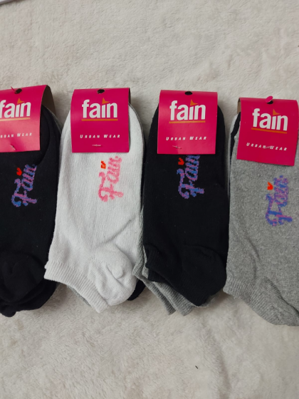 SOQUETES FAIN ALGODON Y LYCRA