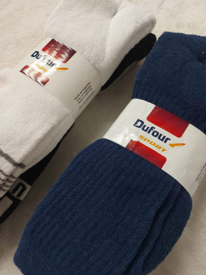 MEDIAS LARGA DUFOUR - PACK X3