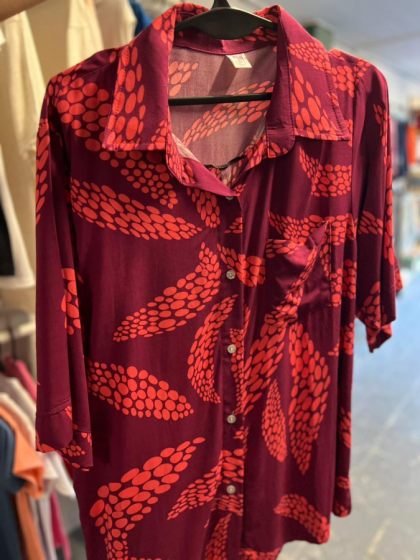CAMISA DE DAMA DE FIBRANA