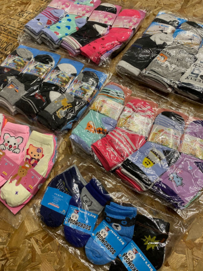 COMBO MEDIAS LARGAS INFANTILES - 72 PARES (6 DOCENAS)